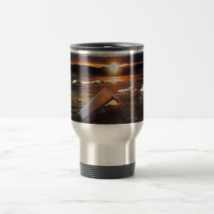 John Muir Trail Camp Sunrise - Sierra Nevada Mount Travel Mug