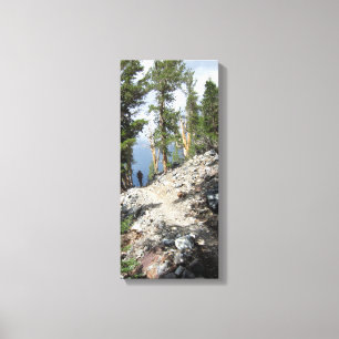John Muir Trail Hiker - Sierra Nevada Mountains Canvas Print