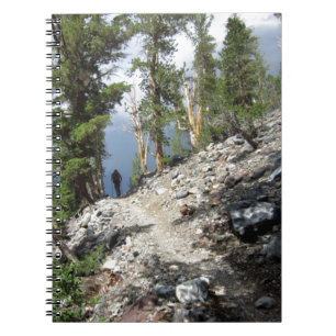 John Muir Trail Hiker - Sierra Nevada Mountains Notebook