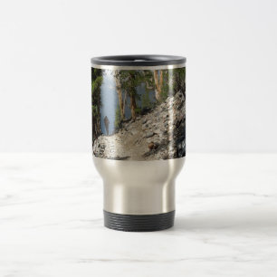 John Muir Trail Hiker - Sierra Nevada Mountains Travel Mug