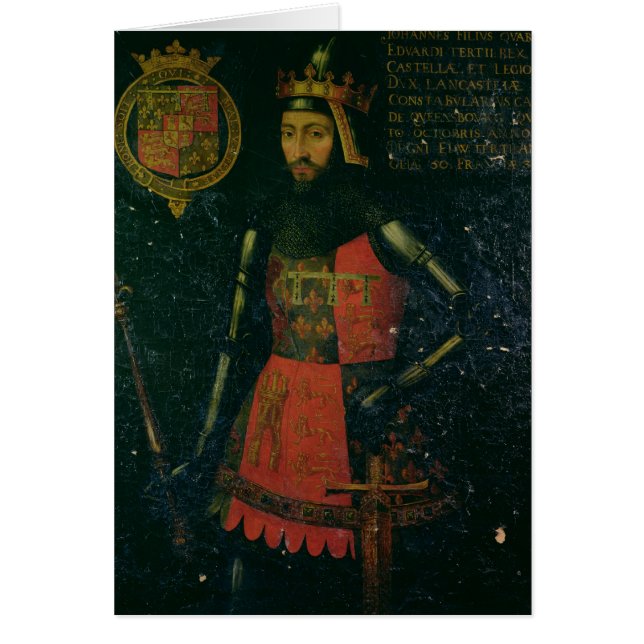 John of Gaunt, Duke of Lancaster (Front)