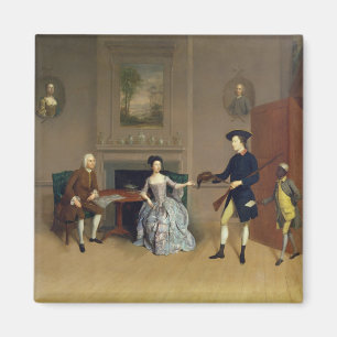 John Orde, with his wife Anne, and his eldest Son, Magnet