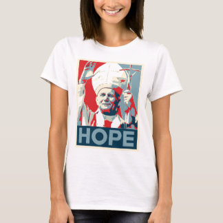 John Paul II Hope Ladies T-Shirt