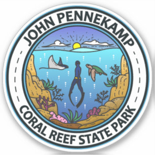 John Pennekamp Coral Reef State Park Travel Art