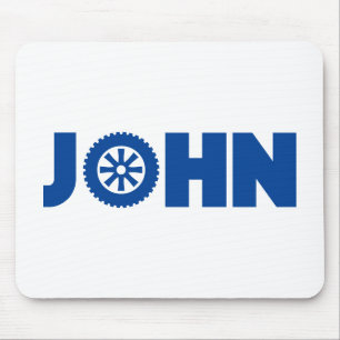 John Petrol Head Mouse Mat