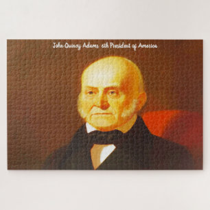 John Quincy Adams 6th President of America. Jigsaw Puzzle