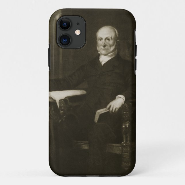 John Quincy Adams, 6th President of the United Sta Case-Mate iPhone Case (Back)
