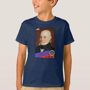 John Quincy Adams Baseball Card T-Shirt