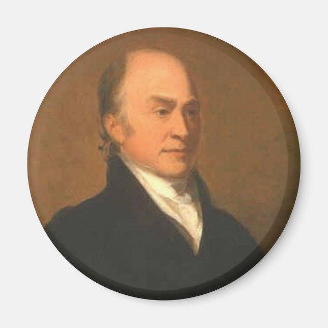 John Quincy Adams Magnet (Front)