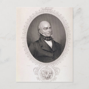 John Quincy Adams Postcard