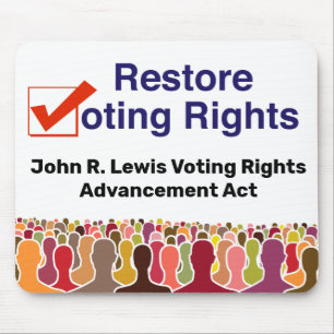 John R. Lewis Voting Rights Advancement Act Mouse Mat