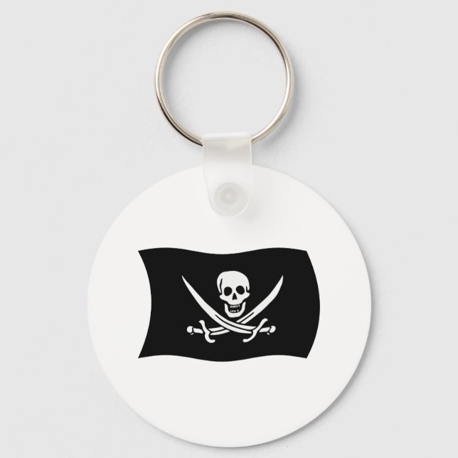 John Rackham Flag Keychain (Front)