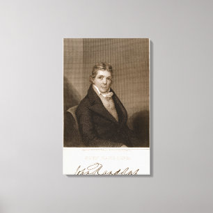 John Randolph (1773-1833) engraved by Thomas B. We Canvas Print