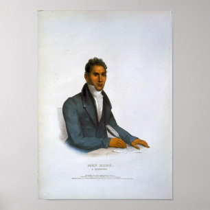 John Ridge, a Cherokee Poster