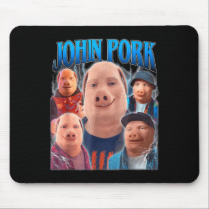 John Rk Meme Humor Men Women  Mouse Mat