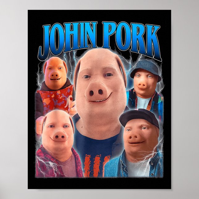 John Rk Meme Humor Men Women  Poster (Front)