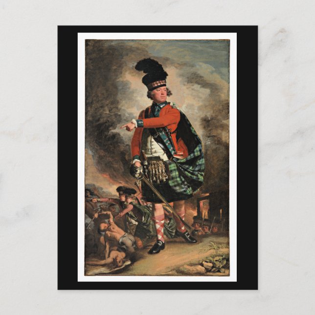 John S. Copley portrait of Hugh Montgomerie Postcard (Front)