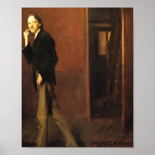 John Sargent- Robert Louis Stevenson And His Wife Poster