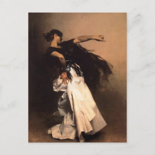 John Sargent-Spanish Dancer, study for 'El Jaleo' Postcard