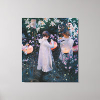 John Sargent Vintage Carnation Lily Lily Rose