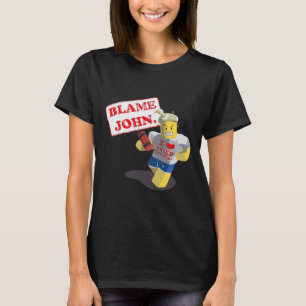 John Shedletsky I Love Fried Chicken! Funny Design T-Shirt