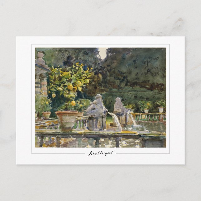 John Singer Sargent #20 - Fine Art Postcard (Front)