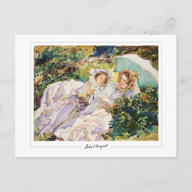 John Singer Sargent #214 - Fine Art Postcard (Front)