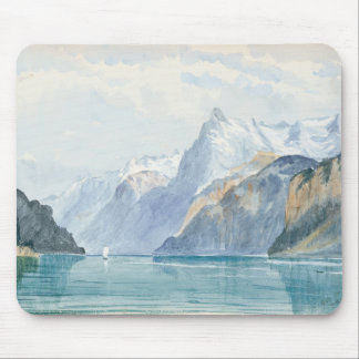 John Singer Sargent - Bay of Uri, Brunnen Mouse Mat