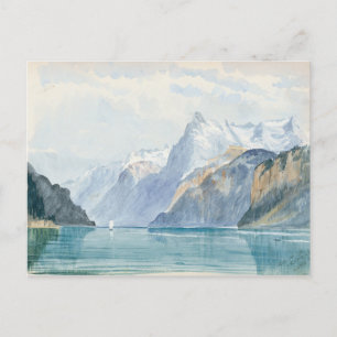 John Singer Sargent - Bay of Uri, Brunnen Postcard