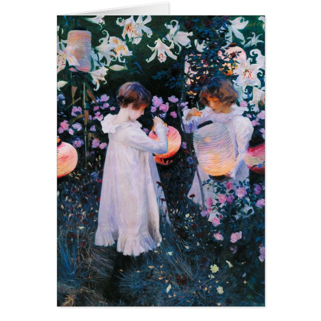 John Singer Sargent Carnation Lily Lily Rose (Front)