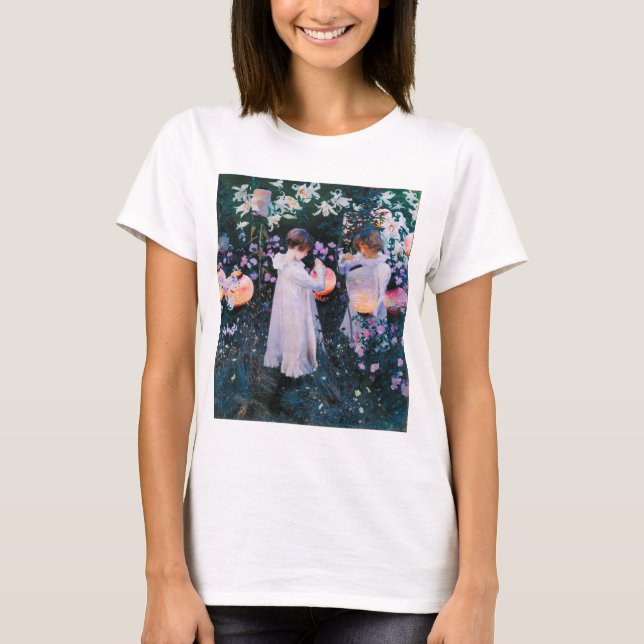 John Singer Sargent Carnation Lily Lily Rose T-Shirt (Front)