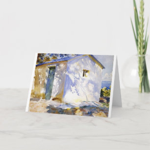 John Singer Sargent "Corfu Lights & Shadows: Card