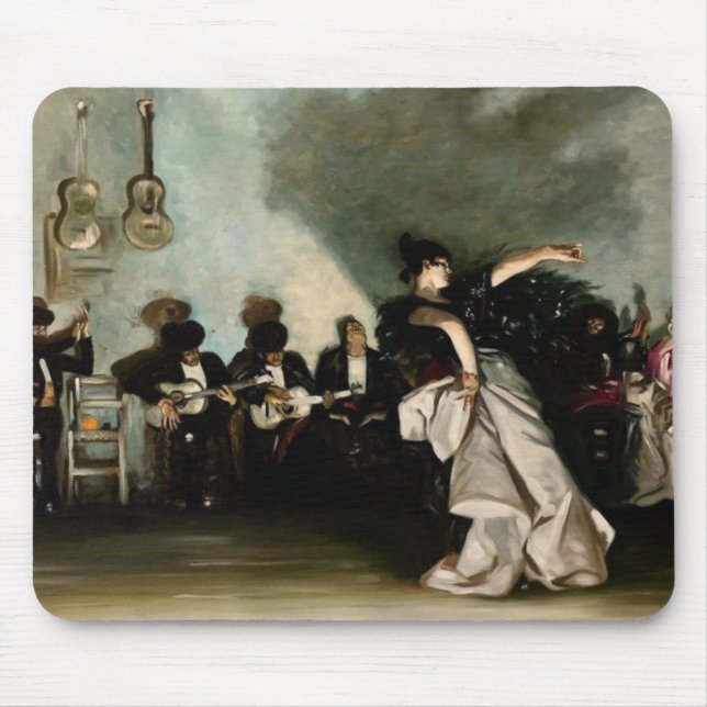 John Singer Sargent- El Jaleo Mouse Mat (Front)