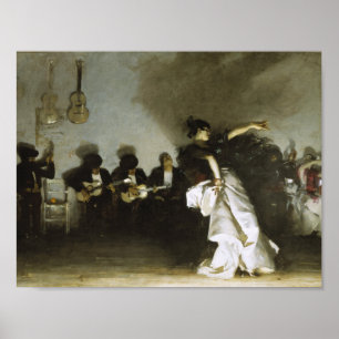 John Singer Sargent - El Jaleo Poster