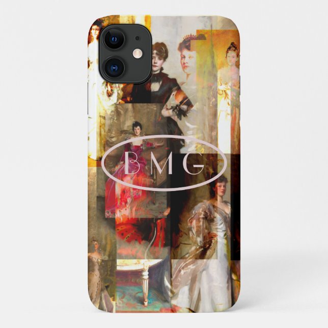 John Singer Sargent Elegant Ladies Collage Case-Mate iPhone Case (Back)
