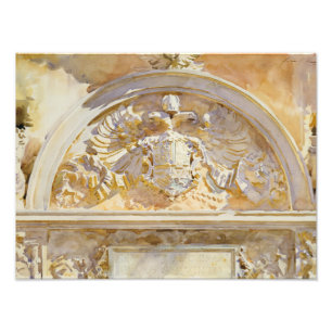 John Singer Sargent - Escutcheon of Charles V Photo Print