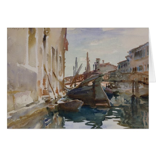 John Singer Sargent - Giudecca (Front Horizontal)