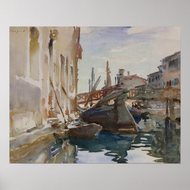 John Singer Sargent - Giudecca Poster (Front)