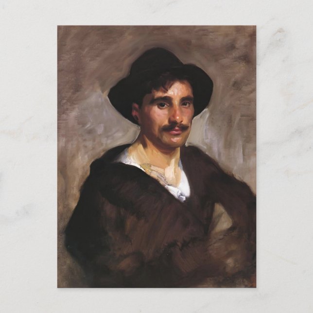 John Singer Sargent- Gondolier Postcard (Front)