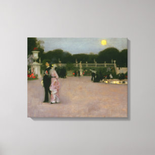 John Singer Sargent - In the Luxembourg Gardens Canvas Print