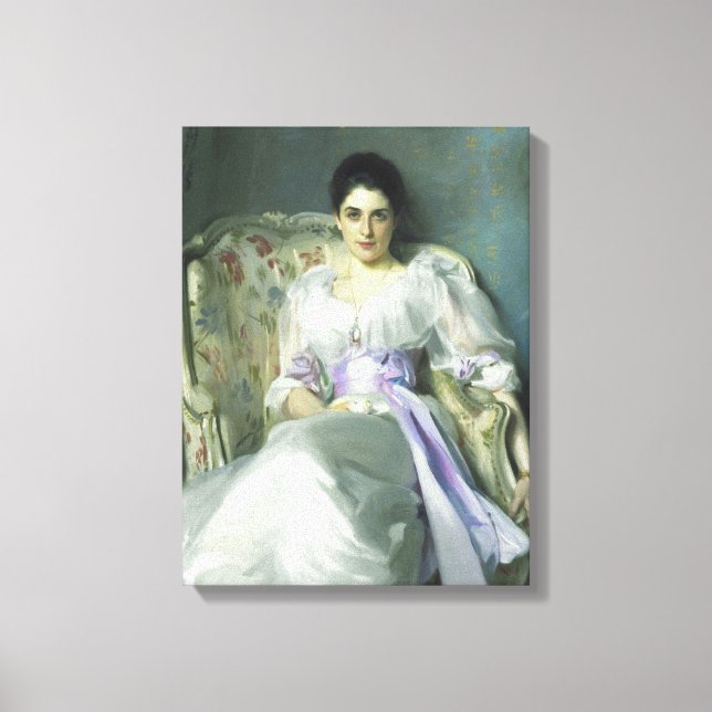 John Singer Sargent Lady Agnew Canvas Print (Front)