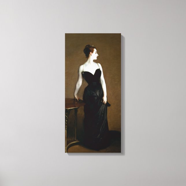 John Singer Sargent Madame X Canvas Print (Front)