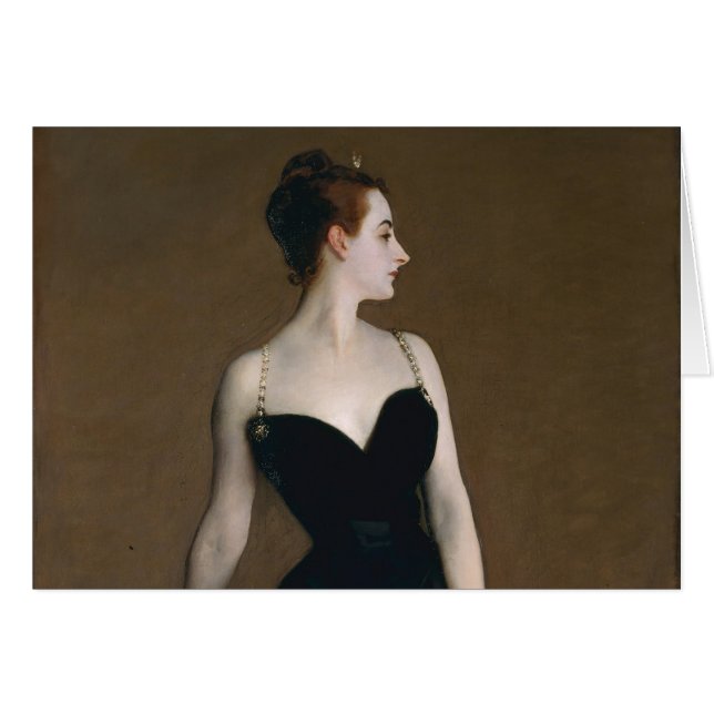 John Singer Sargent Madame X Classic Portrait (Front Horizontal)