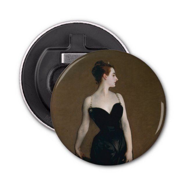 John Singer Sargent Madame X Classic Portrait Bottle Opener (Front)