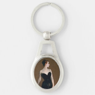 John Singer Sargent Madame X Classic Portrait Key Ring