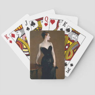 John Singer Sargent Madame X Classic Portrait Playing Cards