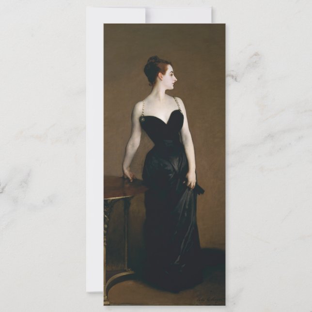 John Singer Sargent Madame X Invitations (Front)