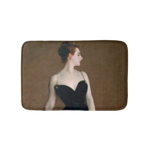 John Singer Sargent Madame X Portrait Moody Bath Mat