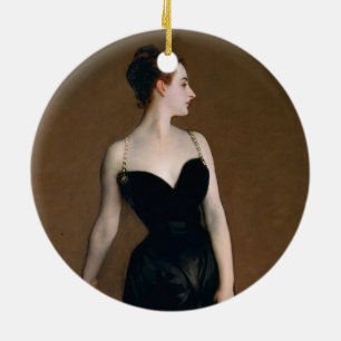John Singer Sargent Madame X Portrait Moody Ceramic Tree Decoration