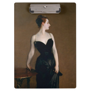 John Singer Sargent Madame X Portrait Moody Clipboard